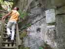 Andreas am Kesselfallsteig in der Kesselwandklamm