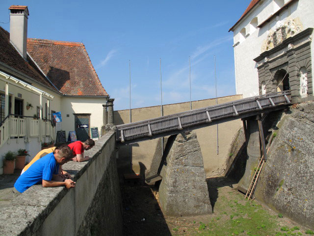 Andreas und Norbert beim Wenzelstor, 484 m
