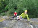 Leopold-Klettersteig: Norbert und Andreas in der Verlängerung