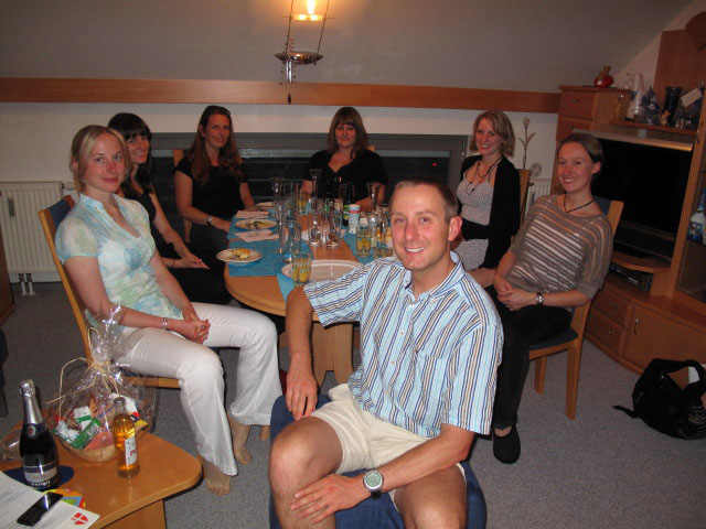 Janna, Katarina, Marion, Birgit, Sabrina, Carmen und ich