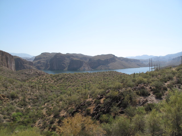 Apache Lake von der Canyon Lake Vista aus (24. Mai)