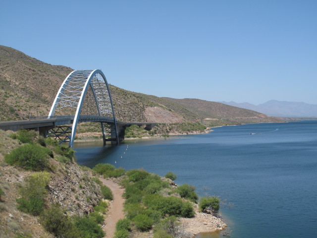 Theodore Roosevelt Lake, 638 m (24. Mai)