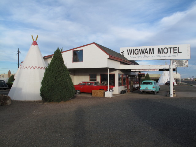 Wigwam Motel in Holbrook (26. Mai)