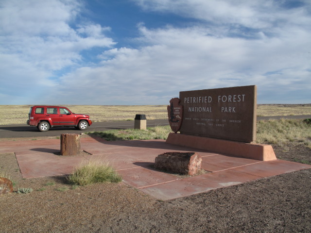 South Entrance des Petrified Forest National Parks (26. Mai)
