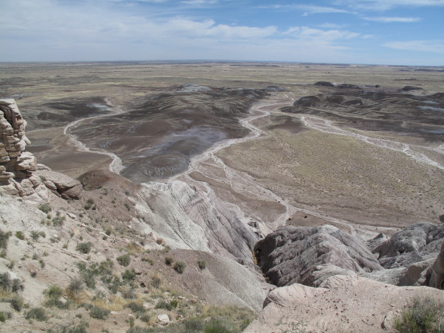 Blue Mesa im Petrified Forest National Park (26. Mai)