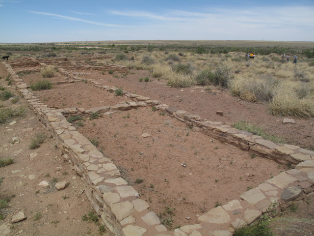 Puerco Pueblo im Petrified Forest National Park (26. Mai)