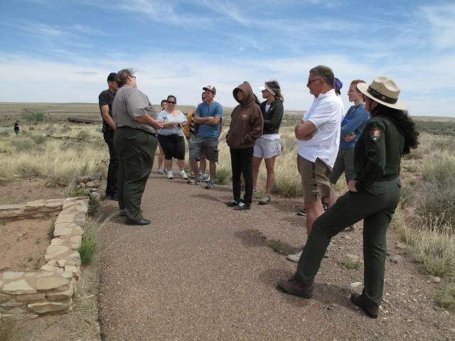 Puerco Pueblo im Petrified Forest National Park (26. Mai)
