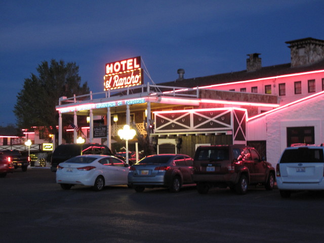 El Rancho Hotel in Gallup, 1.971 m (26. Mai)