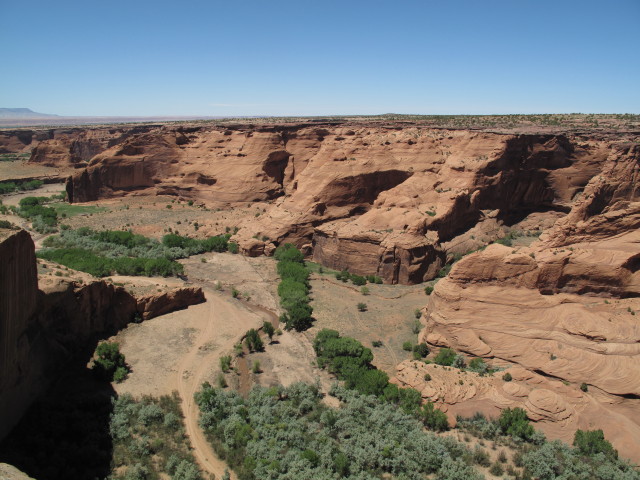 Canyon de Chelly White House Overlook im Canyon de Chelly National Monument aus (27. Mai)