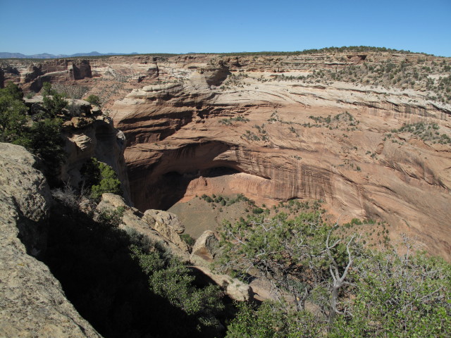 Canyon del Muerto vom Mummy Cave Overlook im Canyon de Chelly National Monument aus (27. Mai)