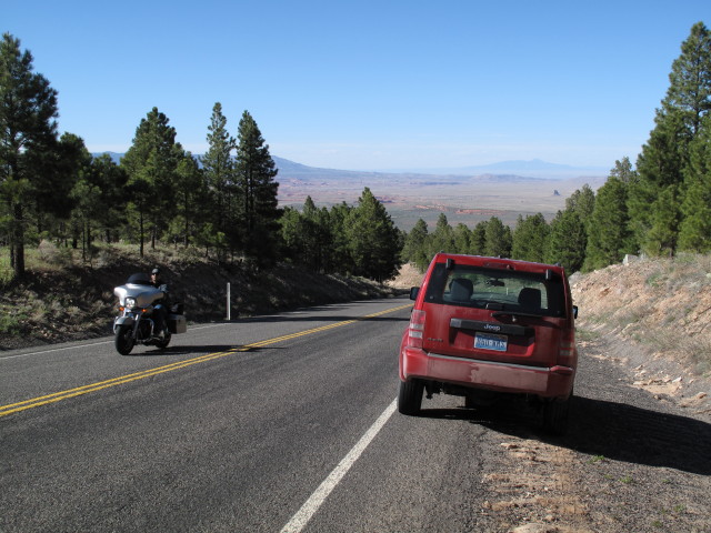 Indian Route 13 zwischen Lukachukai und Red Rock (27. Mai)
