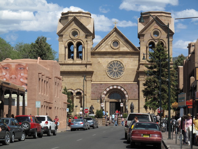 Cathedral Basilica of Saint Francis of Assisi in Santa Fe, 2.134 m (28. Mai)