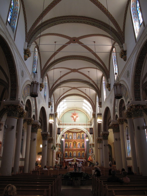 Cathedral Basilica of Saint Francis of Assisi in Santa Fe, 2.134 m (28. Mai)