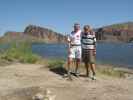 Ich und Papa beim Canyon Lake, 510 m (24. Mai)