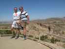 Ich und Papa am Fish Creek Canyon Vista Point (24. Mai)