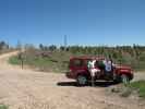 Ich und Papa am Mogollon Jeep Trail zwischen FR 308 und Kehl Spring Campground (25. Mai)