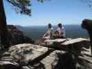 Ich und Papa am Hi-View Point am Mogollon Jeep Trail (25. Mai)