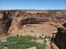 Canyon de Chelly vom Sliding House Overlook im Canyon de Chelly National Monument aus (27. Mai)