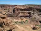 Canyon de Chelly vom Sliding House Overlook im Canyon de Chelly National Monument aus (27. Mai)