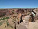 Papa am White House Overlook im Canyon de Chelly National Monument (27. Mai)