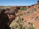 Tunnel Canyon vom Tunnel Canyon Overlook im Canyon de Chelly National Monument aus (27. Mai)