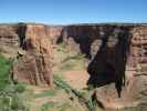 Canyon del Muerto vom Antelope House Overlook im Canyon de Chelly National Monument aus (27. Mai)