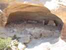 Yucca Cave Ruin vom Massacre Cave Overlook im Canyon de Chelly National Monument aus (27. Mai)