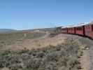 No. 489 mit San Juan Express #216 der Cumbres & Toltec Scenic Narrow-Gauge Railroad bei der Hangmans Trestle (29. Mai)