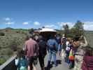 San Juan Express #216 der Cumbres & Toltec Scenic Narrow-Gauge Railroad in der Whiplash Curve (29. Mai)