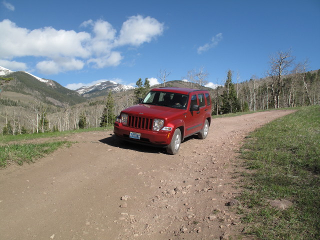 Medano Pass Jeeptrail zwischen Medano Pass und Pinyon Flats (30. Mai)