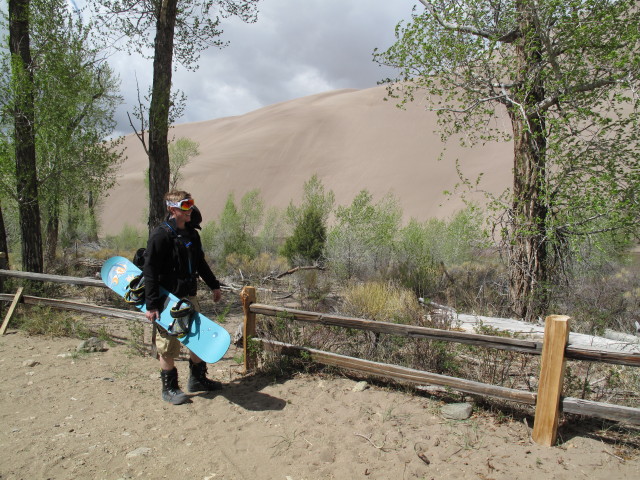 Castle Creek Picnic area im Great Sand Dunes National Park  (30. Mai)