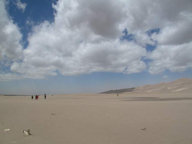 Medano Creek und Dunefield im Great Sand Dunes National Park (30. Mai)