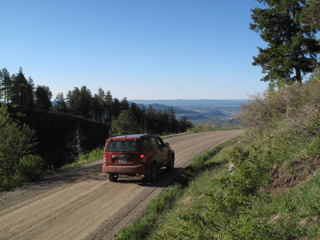 Junction Creek Jeeptrail zwischen Animas Overlook und Junction Creek Campground (31. Mai)