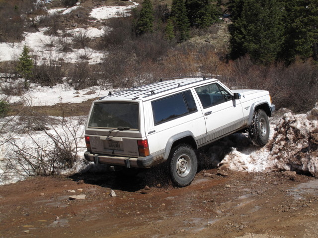 Columbus Mine Jeeptrail zwischen Gold King Mill und Abzweigung Kennebec Pass Jeeptrail (31. Mai)