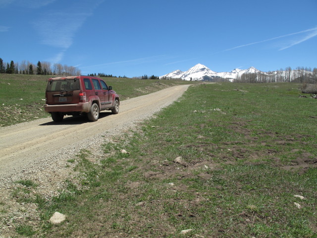 Gold Run Jeeptrail zwischen Jersey Jim Lookout und Windy Gap (31. Mai)