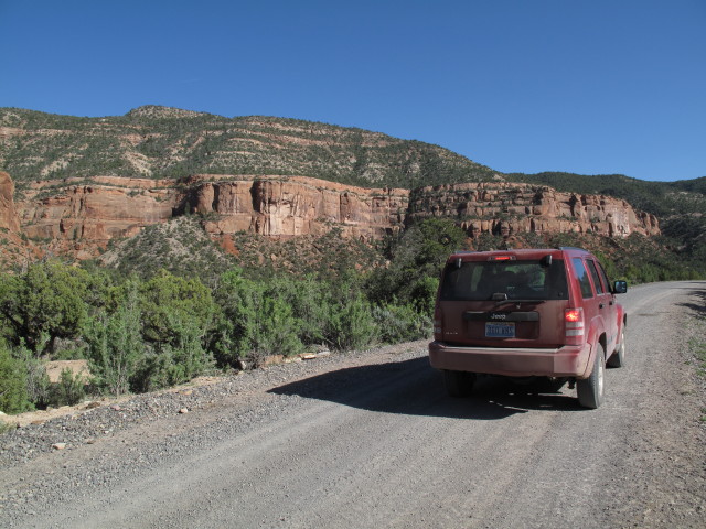 Escalante Canyon Jeeptrail zwischen Escalante Potholes und Escalante Forks (2. Juni)