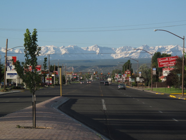 US 550 in Montrose, 1.770 m (3. Juni)