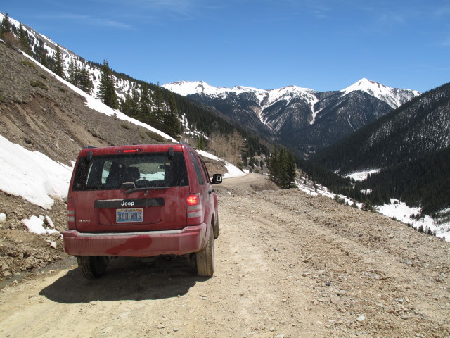 Ophir Pass Jeeptrail zwischen Ophir Pass und US 550 (3. Juni)