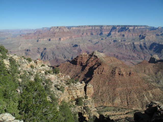 Grand Canyon vom Navajo Point aus (5. Juni)