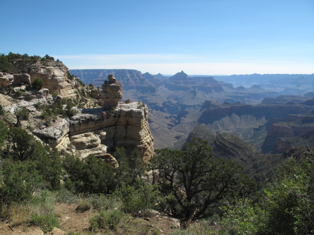 Grand Canyon vom Desert View Drive aus (5. Juni)
