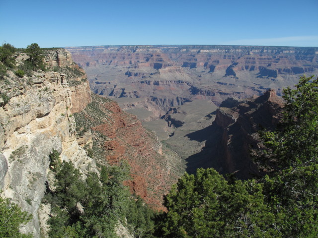 Grand Canyon vom Desert View Drive aus (5. Juni)