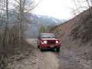 Imogene Pass Jeeptrail zwischen Telluride und Social Tunnel (1. Juni)