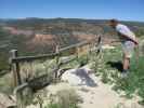 Papa im Dry Mesa Dinosaur Quarry (2. Juni)