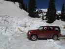 Papa am Brown's Gulch Jeeptrail bei der US 550 (3. Juni)