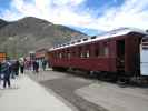 Durango & Silverton Narrow Gauge Railroad in Silverton, 2.837 m (3. Juni)