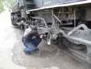 No. 480 der Durango & Silverton Narrow Gauge Railroad in Silverton, 2.837 m (3. Juni)