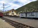 Silverton Depot der Durango & Silverton Narrow Gauge Railroad, 2.837 m (3. Juni)