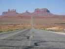 US 163 im Monument Valley (4. Juni)