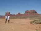 Papa und ich im Monument Valley (4. Juni)