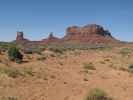 Monument Valley von der US 163 aus (4. Juni)